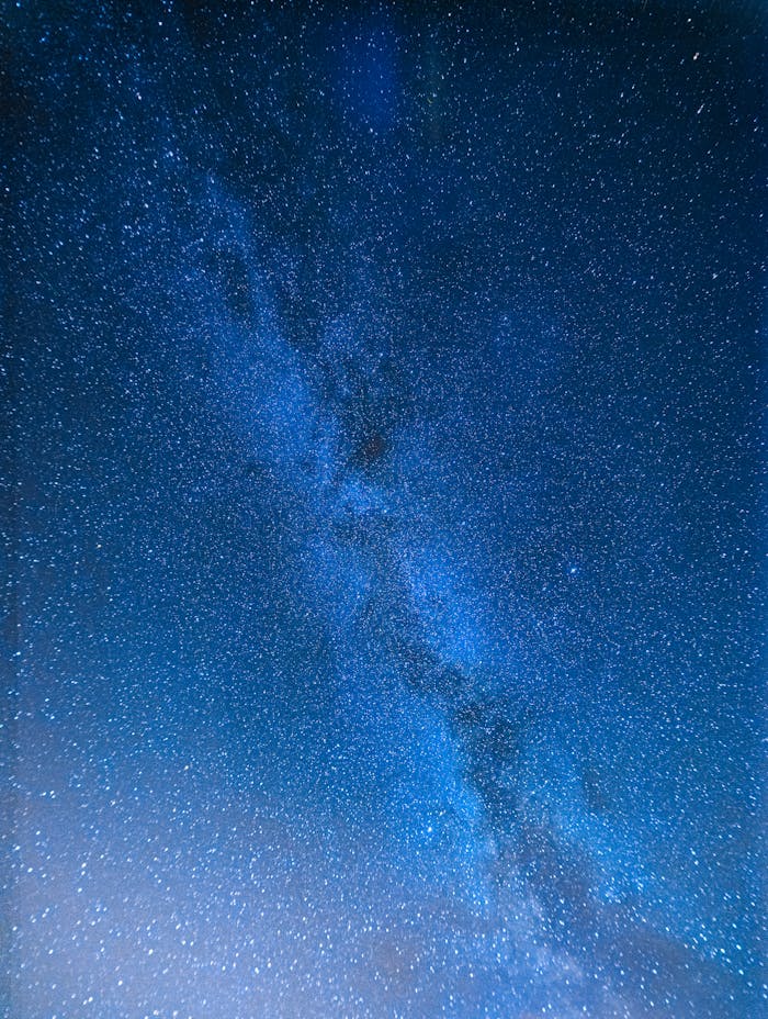 Blue Milky Way Photo